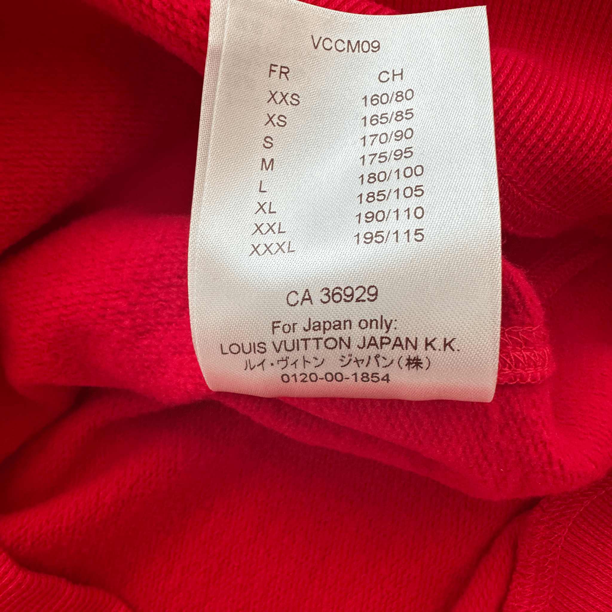 Louis Vuitton Supreme Red & White Arc Logo Sweater - Morely TrendsLouis Vuitton Type here:)
