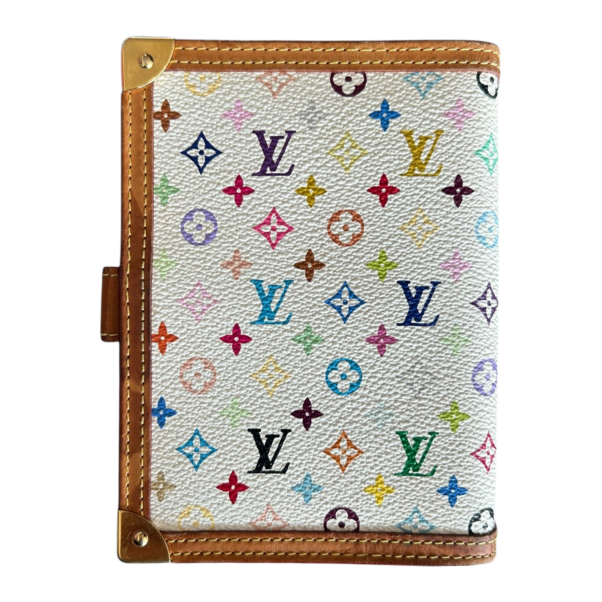 Louis Vuitton Takashi Murakami White Agenda PM - Morely TrendsLouis Vuitton Type here:)