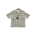 Louis Vuitton Tyler Cream Multicolor Monogram Silk Button Up Shirt - Morely TrendsLouis Vuitton Type here:)