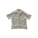 Louis Vuitton Tyler Cream Multicolor Monogram Silk Button Up Shirt - Morely TrendsLouis Vuitton Type here:)