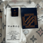 Louis Vuitton Tyler Cream Multicolor Monogram Silk Button Up Shirt - Morely TrendsLouis Vuitton Type here:)