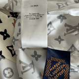 Louis Vuitton Tyler Cream Multicolor Monogram Silk Button Up Shirt - Morely TrendsLouis Vuitton Type here:)