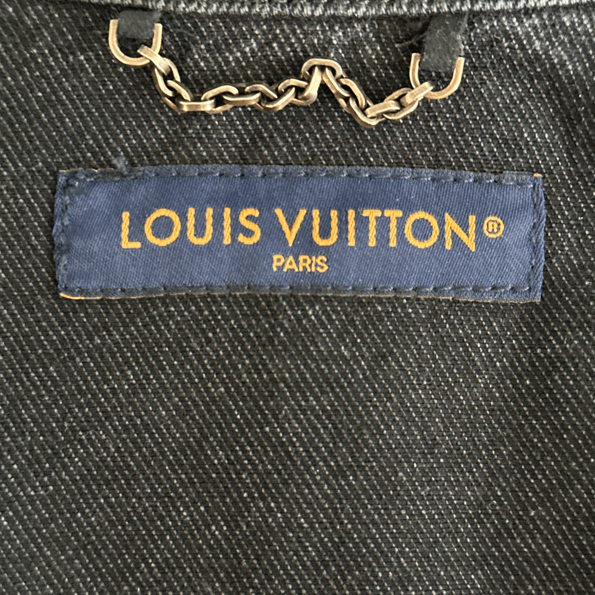 Louis Vuitton Washed Black Denim Monogram Overshirt - Morely TrendsLouis Vuitton Type here:)