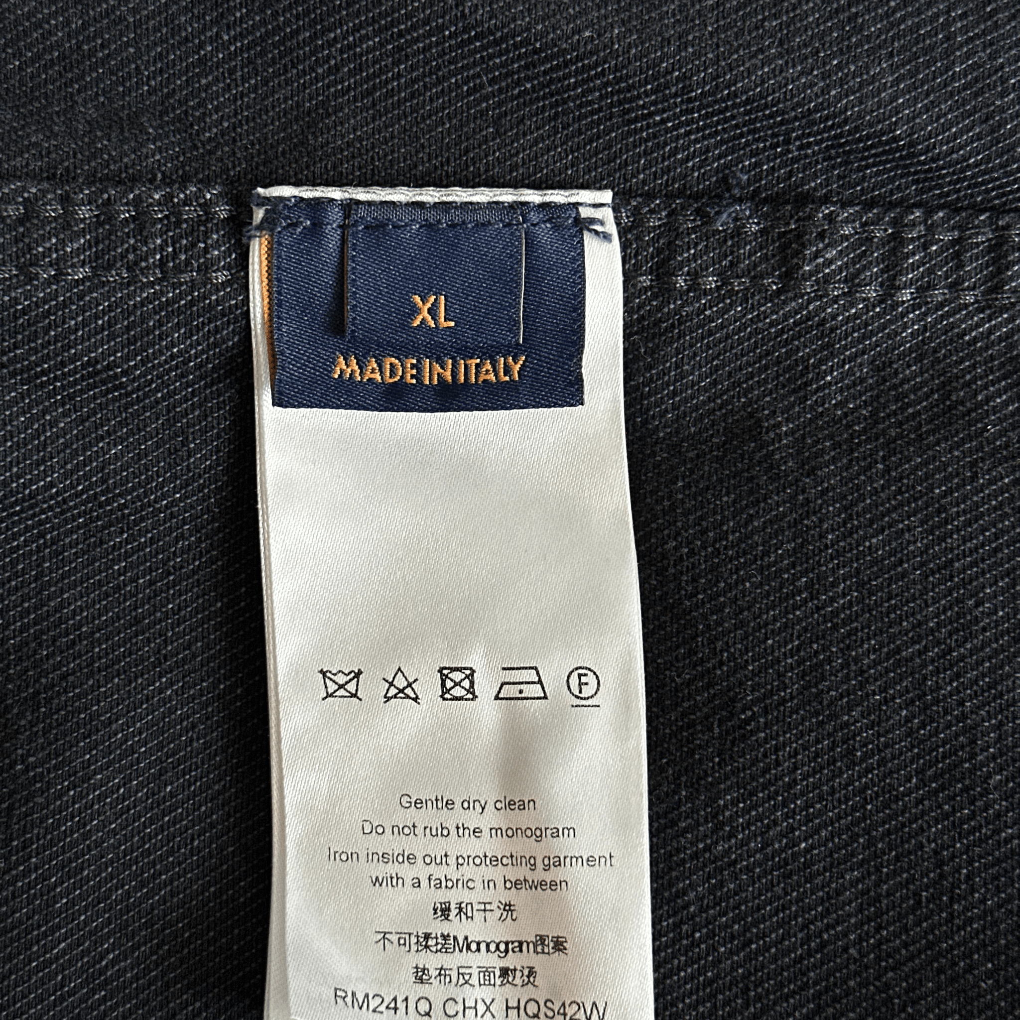 Louis Vuitton Washed Black Denim Monogram Overshirt - Morely TrendsLouis Vuitton Type here:)