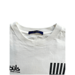 Louis Vuitton White Barcode Logo Tee - Morely TrendsLouis Vuitton Type here:)