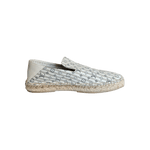 Louis Vuitton White & Beige Bidart Striped Monogram Espadrilles - Morely TrendsLouis Vuitton Type here:)