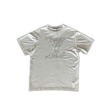 Louis Vuitton White & Blue LV Stitch Logo T-Shirt - Morely TrendsLouis Vuitton Type here:)
