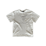 Louis Vuitton White & Blue LV Stitch Logo T-Shirt - Morely TrendsLouis Vuitton Type here:)
