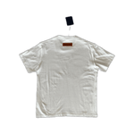 Louis Vuitton White & Blue LV Stitch Logo T-Shirt - Morely TrendsLouis Vuitton Type here:)