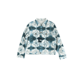Louis Vuitton White & Blue Shibori Monogram Denim Jacket - Morely TrendsLouis Vuitton Type here:)