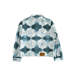 Louis Vuitton White & Blue Shibori Monogram Denim Jacket - Morely TrendsLouis Vuitton Type here:)