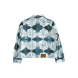 Louis Vuitton White & Blue Shibori Monogram Denim Jacket - Morely TrendsLouis Vuitton Type here:)