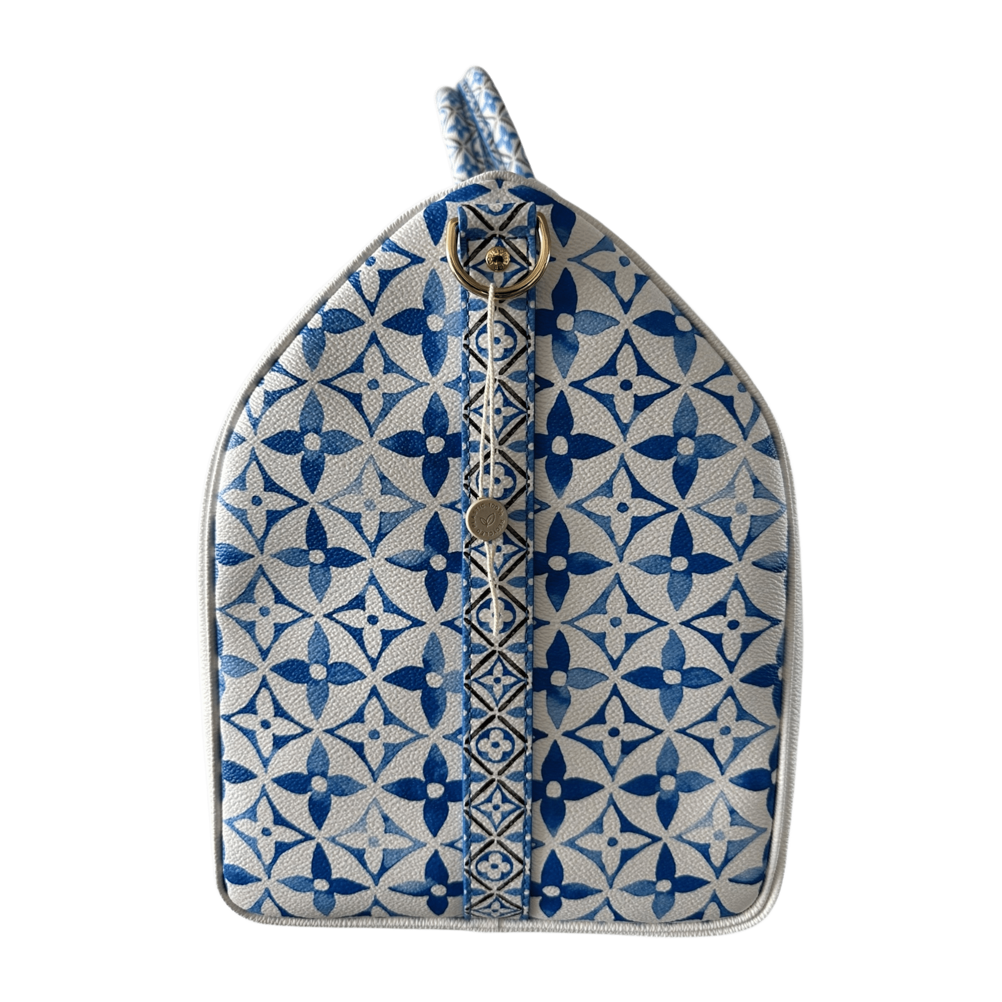 Louis Vuitton White & Blue Watercolor Monogram By The Pool Keepall 50 - Morely TrendsLouis Vuitton Type here:)
