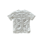 Louis Vuitton White & Brown Embroidered Graphic T-Shirt - Morely TrendsLouis Vuitton Type here:)