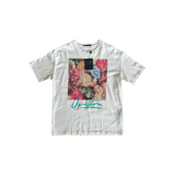 Louis Vuitton White Flower Tapestry T-Shirt - Morely TrendsLouis Vuitton Type here:)