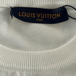 Louis Vuitton White Intarsia Graphic T-Shirt - Morely TrendsLouis Vuitton Type here:)