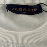 Louis Vuitton White Intarsia Graphic T-Shirt - Morely TrendsLouis Vuitton Type here:)