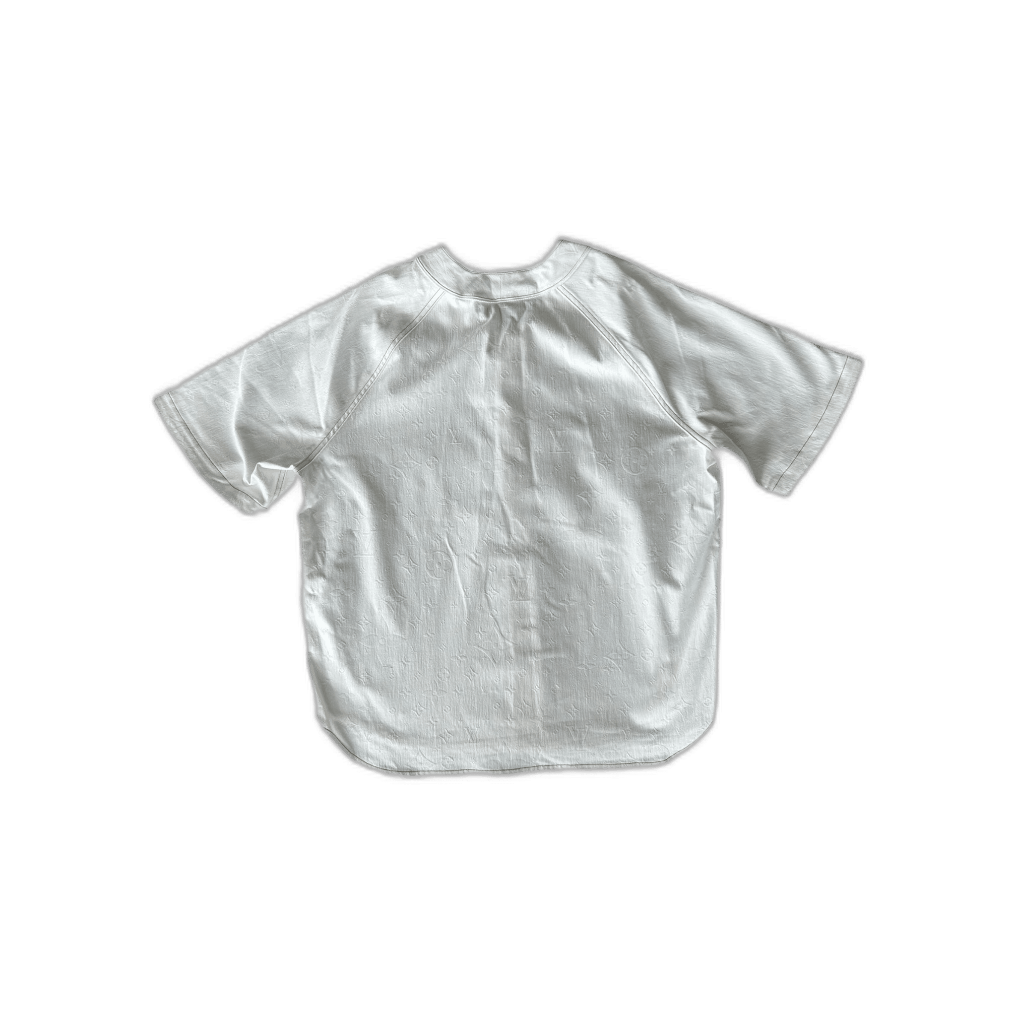 Louis Vuitton White Monogram Baseball Jersey - Morely TrendsLouis Vuitton Type here:)