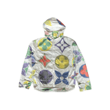 Louis Vuitton White Multicolor Flower Monogram Windbreaker - Morely TrendsLouis Vuitton Type here:)
