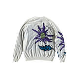 Louis Vuitton White & Multicolor Thistle Knit Sweater - Morely TrendsLouis Vuitton Type here:)