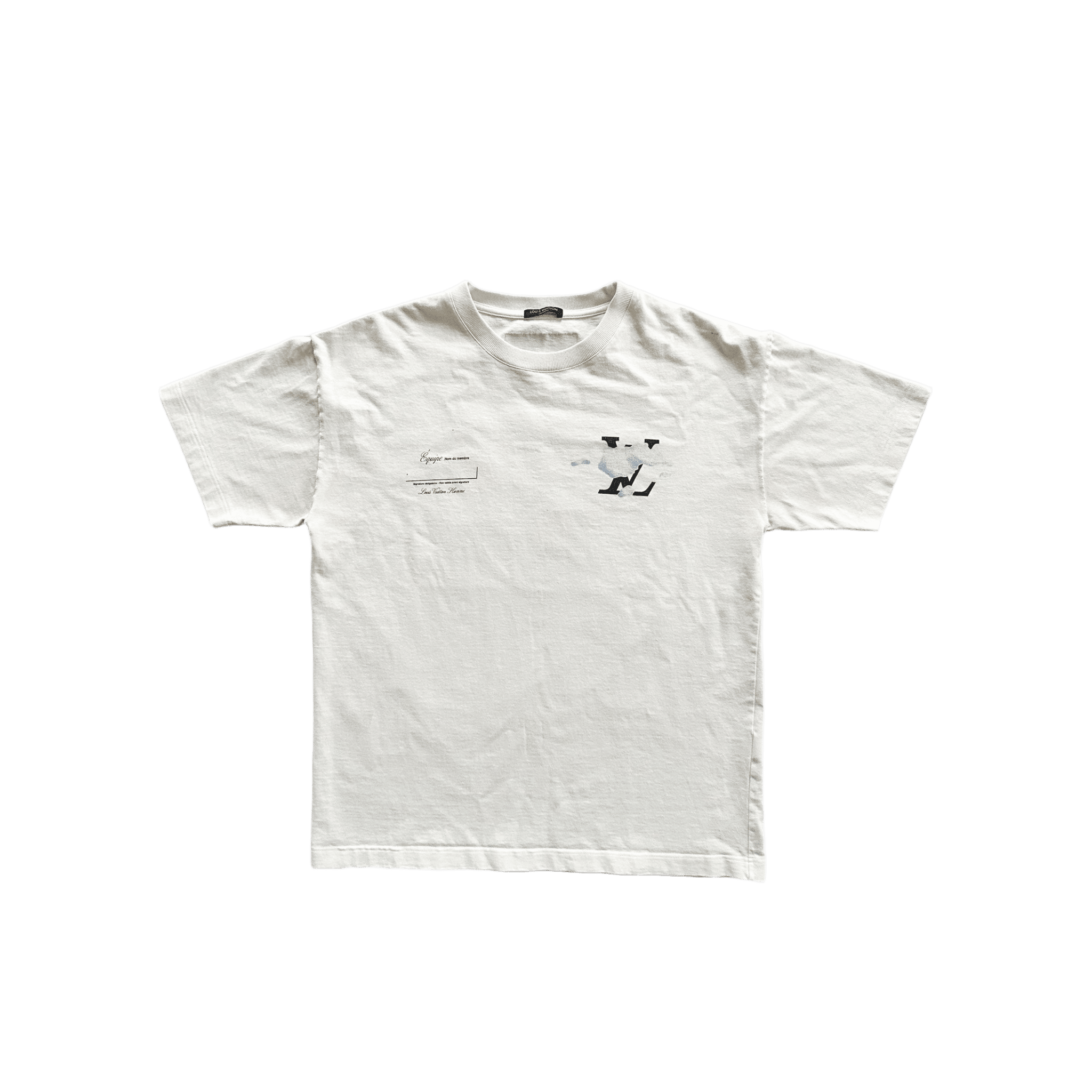 Louis Vuitton White Palm Tree Logo T-Shirt - Morely TrendsLouis Vuitton Type here:)