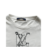 Louis Vuitton White Pendant Logo T-Shirt - Morely TrendsLouis Vuitton Type here:)
