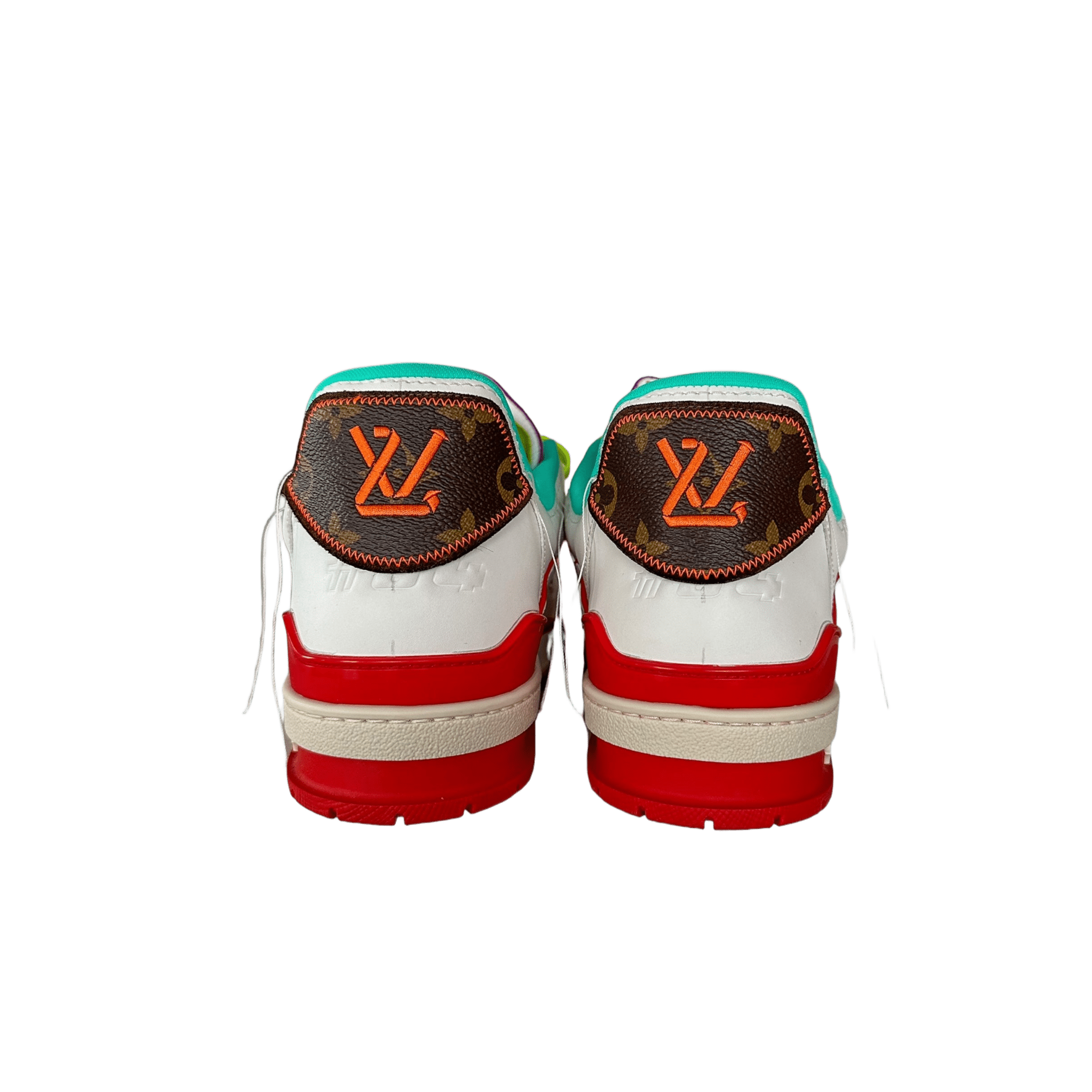Louis Vuitton White & Red Paris Exclusive Trainer - Morely TrendsLouis Vuitton Type here:)