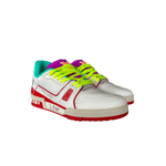 Louis Vuitton White & Red Paris Exclusive Trainer - Morely TrendsLouis Vuitton Type here:)