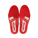 Louis Vuitton White & Red Paris Exclusive Trainer - Morely TrendsLouis Vuitton Type here:)
