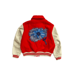 Louis Vuitton Yayoi Kusama Red & White Varsity Jacket - Morely TrendsLouis Vuitton Type here:)