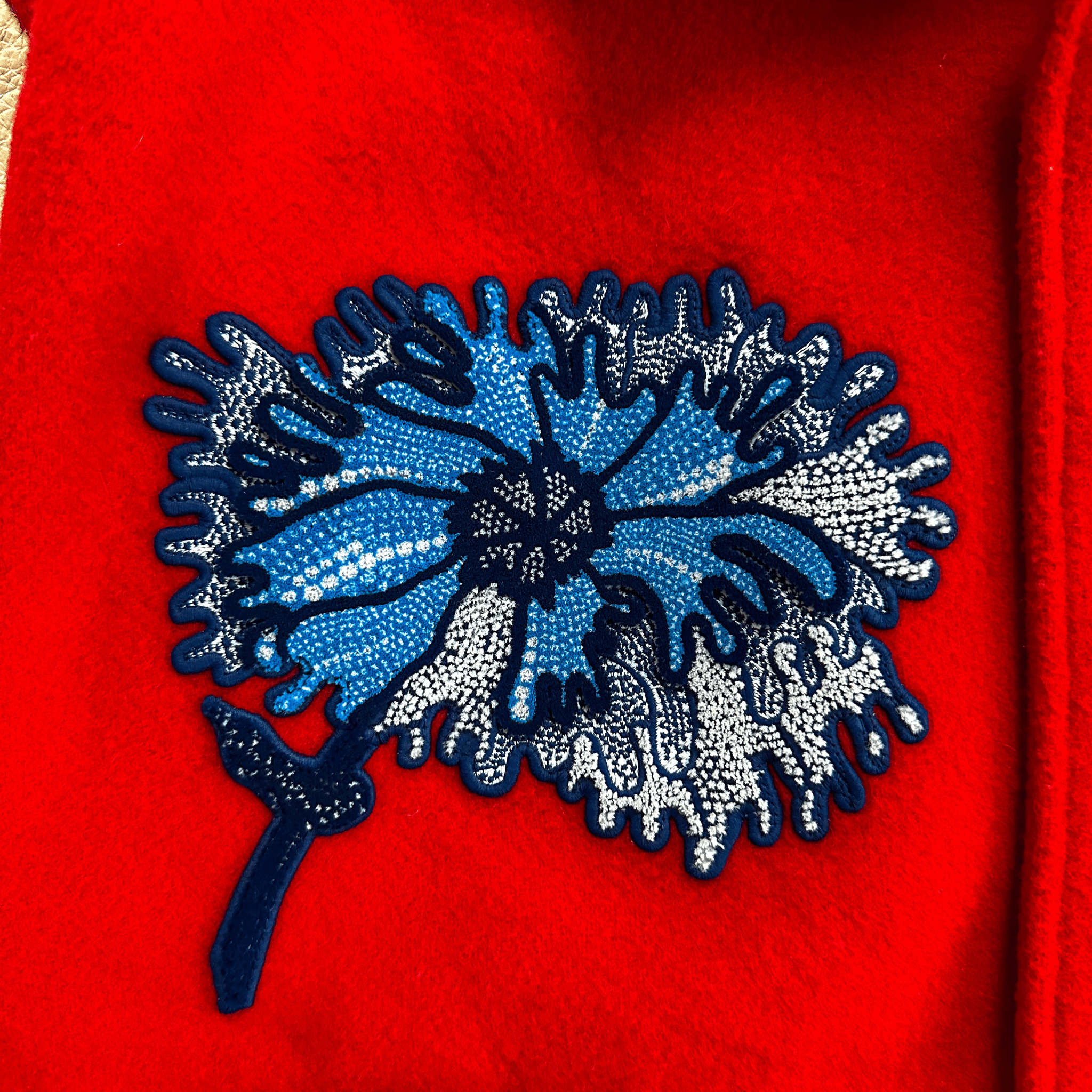 Louis Vuitton Yayoi Kusama Red & White Varsity Jacket - Morely TrendsLouis Vuitton Type here:)