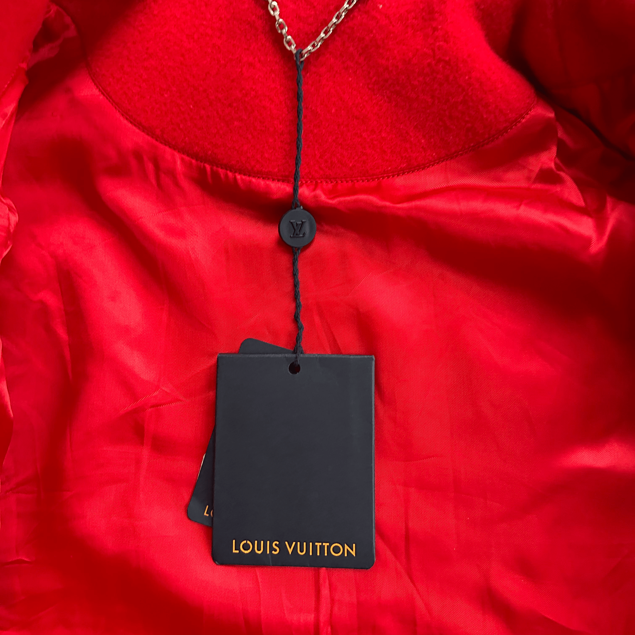 Louis Vuitton Yayoi Kusama Red & White Varsity Jacket - Morely TrendsLouis Vuitton Type here:)