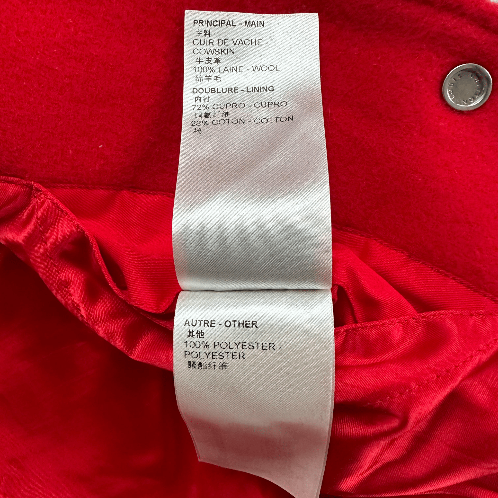 Louis Vuitton Yayoi Kusama Red & White Varsity Jacket - Morely TrendsLouis Vuitton Type here:)