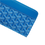 Goyard Matignon GM Wallet Blue