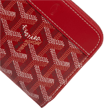 Goyard Matignon PM Wallet Red