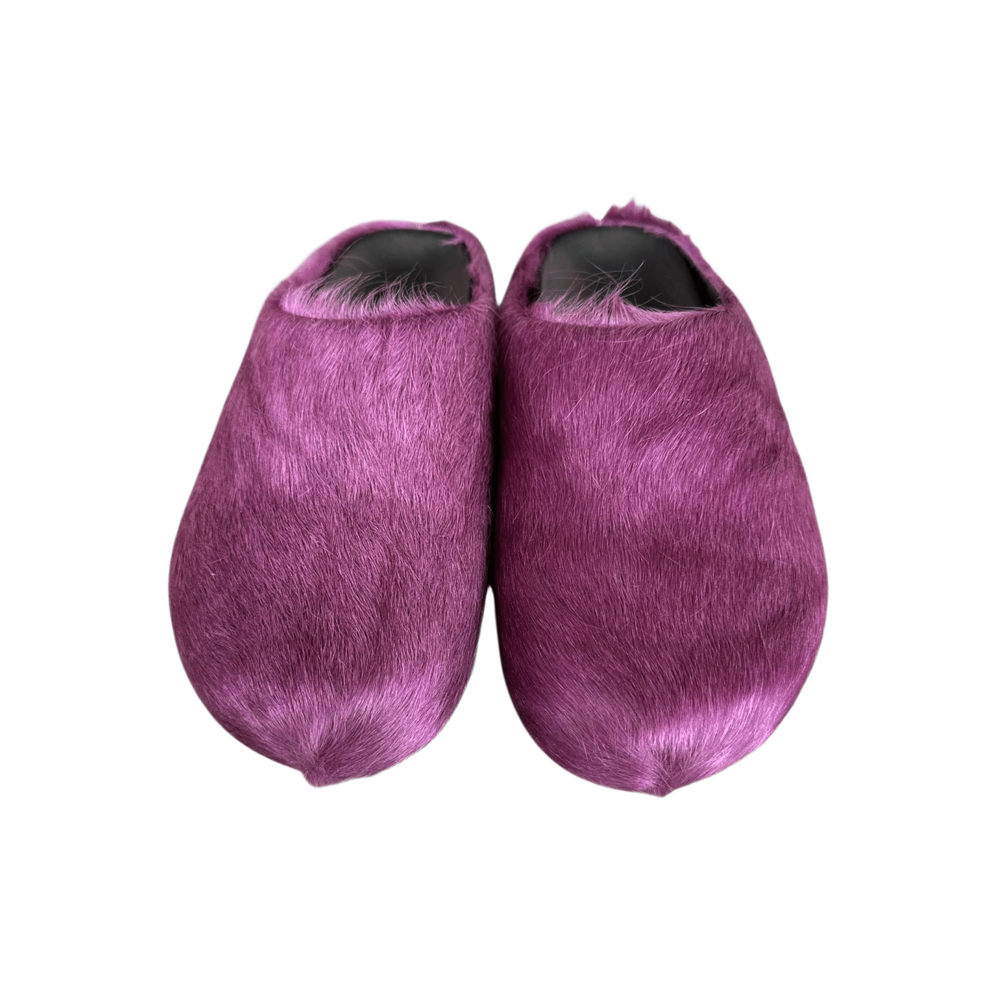 Marni Purple Calfskin Fussbett Sabot Women's Slides - Morely TrendsMarni Type here:)