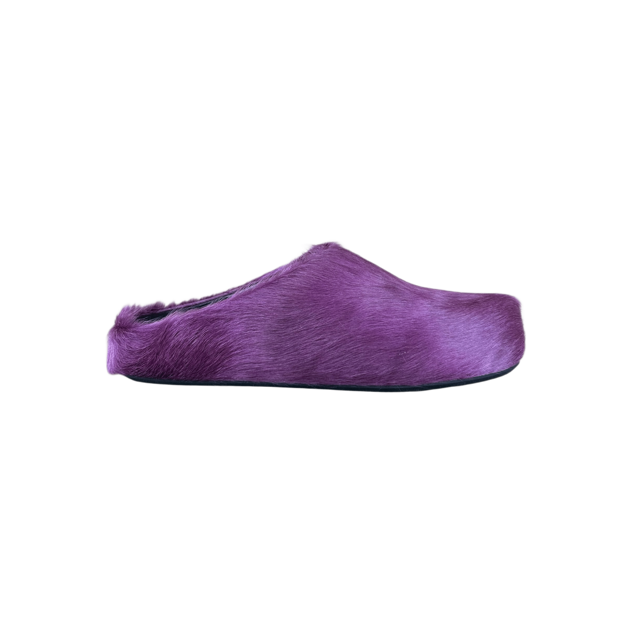 Marni Purple Calfskin Fussbett Sabot Women's Slides - Morely TrendsMarni Type here:)