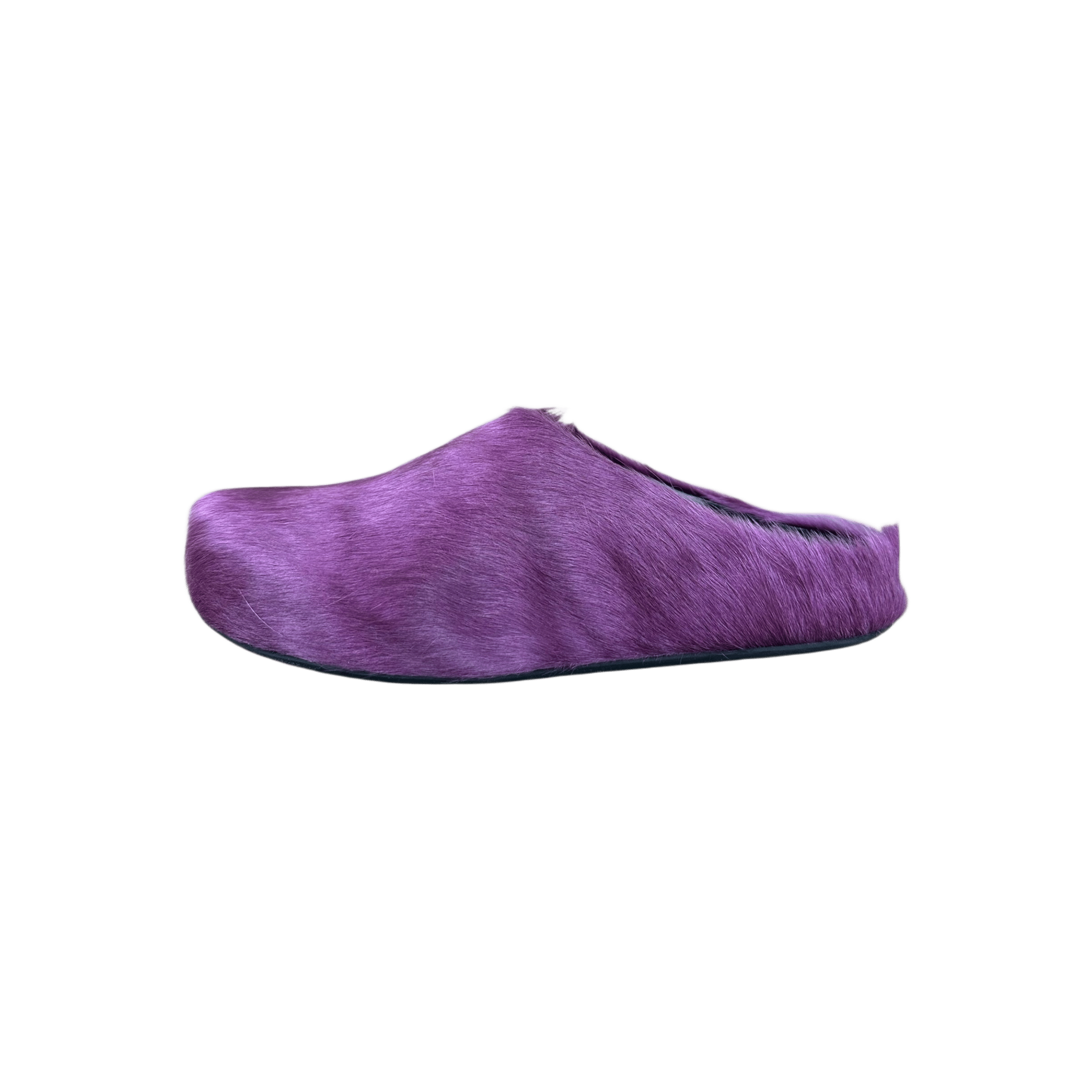 Marni Purple Calfskin Fussbett Sabot Women's Slides - Morely TrendsMarni Type here:)