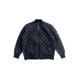 Moncler Navy Algeiba Quilted Bomber Jacket - Morely TrendsMoncler Type here:)