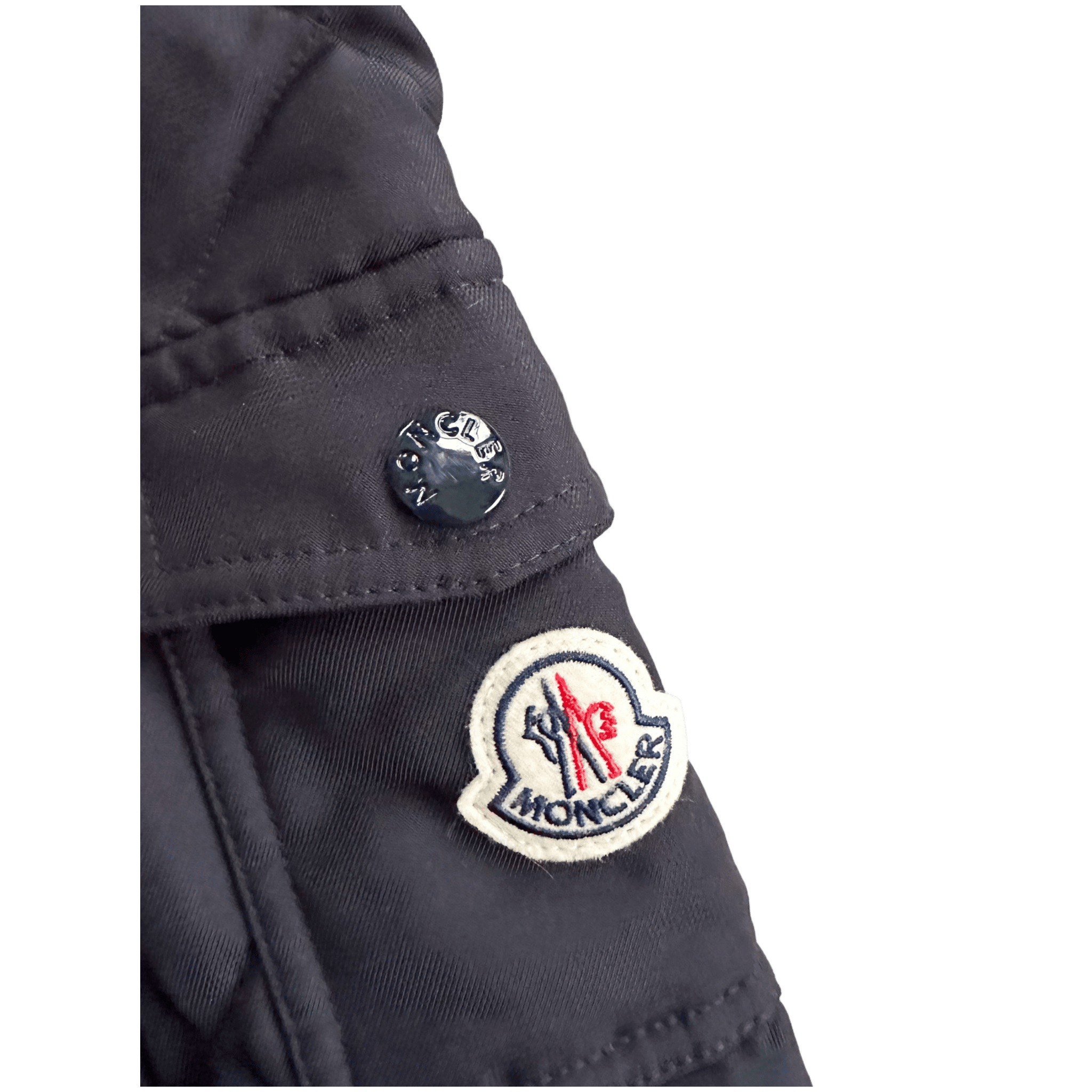 Moncler Navy Algeiba Quilted Bomber Jacket - Morely TrendsMoncler Type here:)