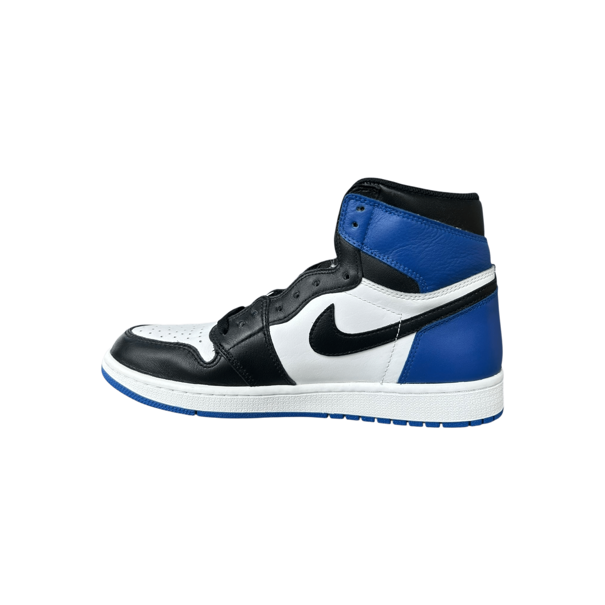 Nike Fragment Blue & White Air Jordan 1 High Top Sneakers - Morely TrendsNike Type here:)
