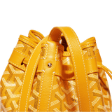 Goyard Petit Flot Bucket Bag Yellow