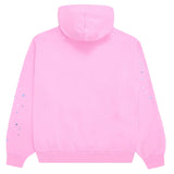 Sp5der Pink Web Hoodie