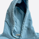 Dior Peter Doig Light Blue Embroidered Logo Hoodie