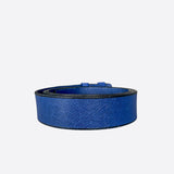 Louis Vuitton Blue & Black Taigarama Initiales Belt