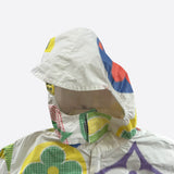 Louis Vuitton White Multicolor Flower Monogram Windbreaker