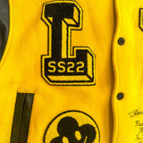 Louis Vuitton Black & Yellow Varsity Jacket