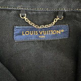 Louis Vuitton Washed Black Workwear Denim Shirt