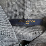 Louis Vuitton Grey Flower Embroidered Mesh Jacket