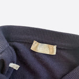 Dior Daniel Arsham Navy Wool Knit Sweater